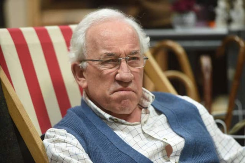 Simon Callow plays Henry Palmer in The Rebel 
