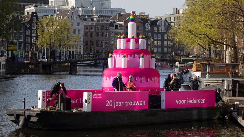 Since the historic event in the Dutch city 20 years ago, same-sex marriage has been made legal in 28 countries worldwide.