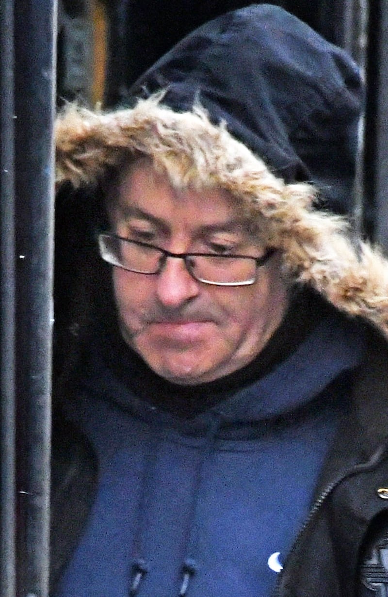  Murder accused James Smyth pictured at Belfast Crown Court earlier this week