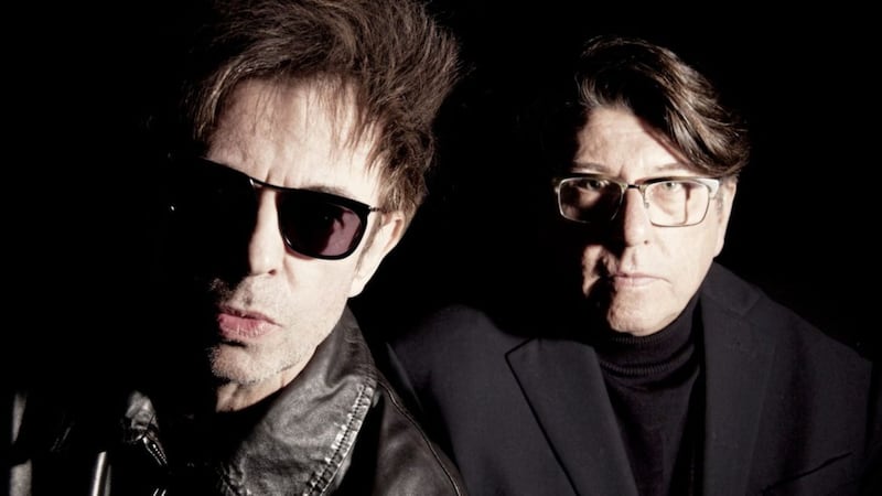 Ian McCulloch and Will Sergeant of Echo &amp; The Bunnymen 
