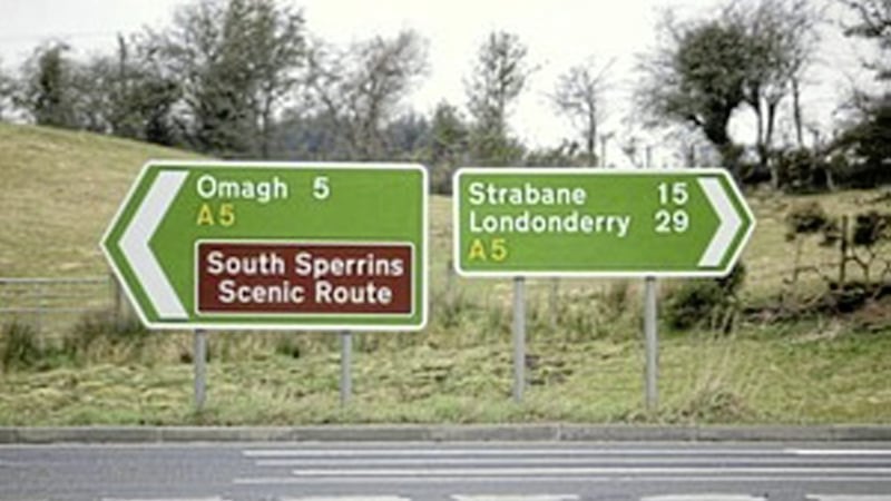 The new A5 would shorten journey times between Derry, Strabane, Omagh and Dublin 