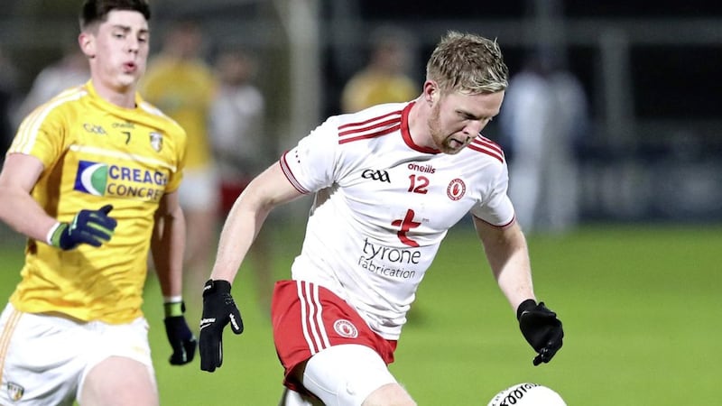 Frank Burns had a brilliant game at centre back in Tyrone&#39;s five-point win over Kerry, their first League victory over the Kingdom in eight years 