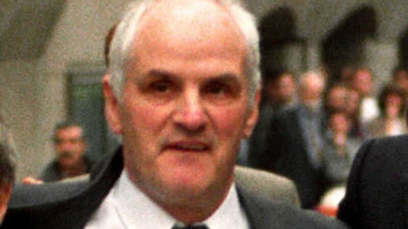 &nbsp;Hugh Callaghan of the Birmingham Six, outside the Old bailey in London in 1991 after his convictions and those of John Walker, Paddy Hill, Richard McIlkenny, Gerry Hunter and William Power, were quashed
