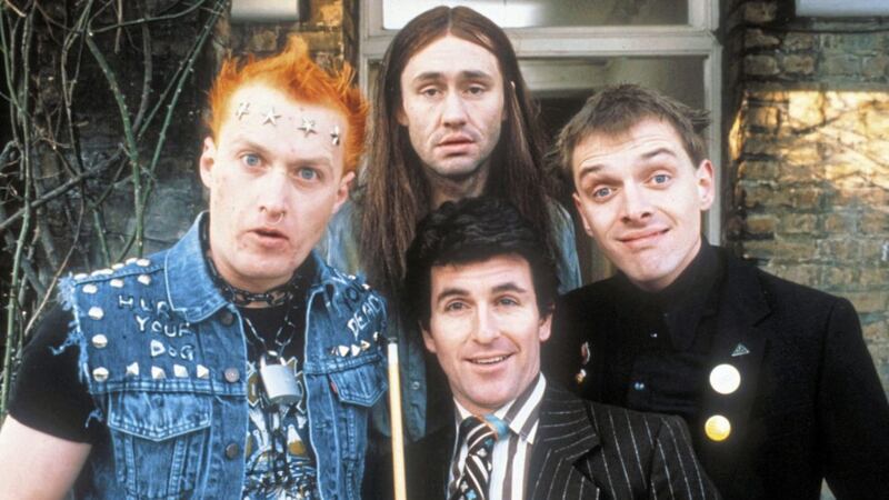 Rik Mayall (right) - pictured here in his The Young Ones days - died in 2014 without leaving a will 
