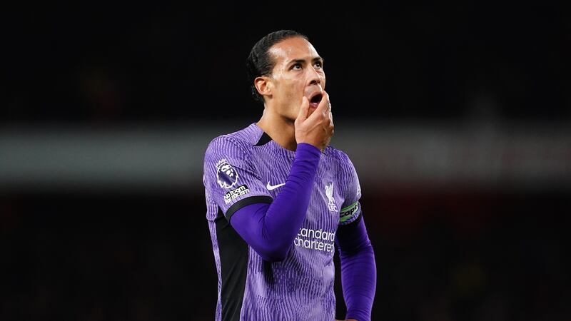 Virgil van Dijk made an error as Liverpool lost their five-point lead at the top of the Premier League