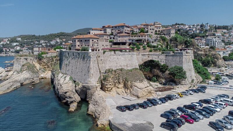 The fort in the old town of Ulcinj 
