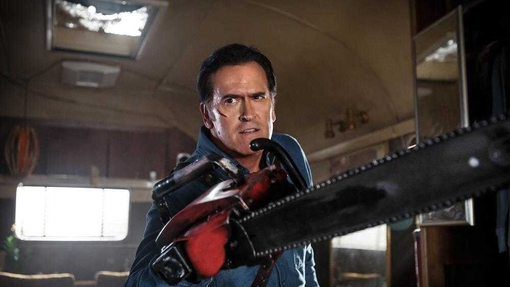 Bruce Campbell and his trusty chainsaw are back in Ash vs Evil Dead 