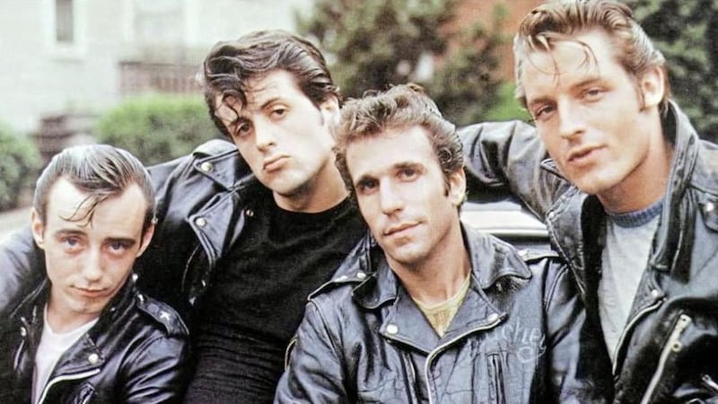 The Lords of Flatbush features a young Sylvester Stallone and Henry Winkler 