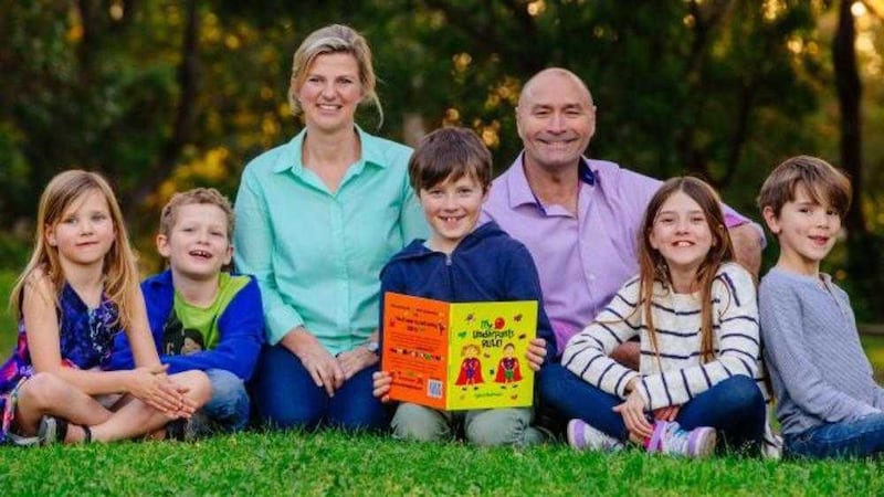 Kate and Rod Power, authors of My Underpants Rule!, a new children&#39;s book that&#39;s designed to empower children to protect themselves from sexual abuse through fun and rhyme 