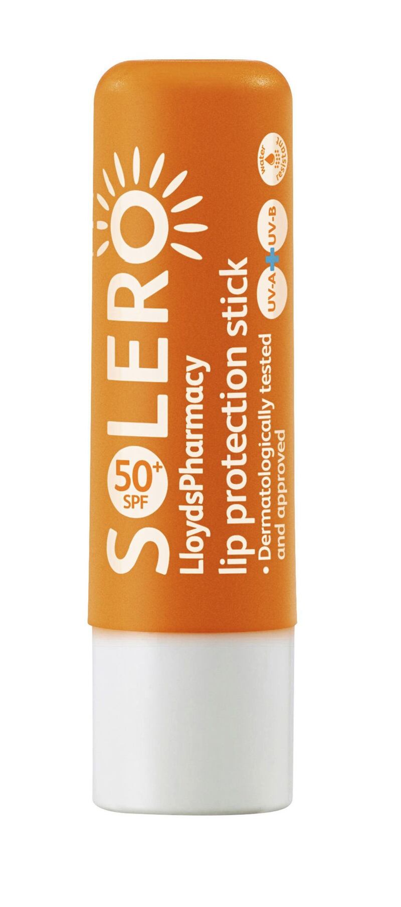 Solero Lip Protection Stick SPF50+, &pound;3 (LloydsPharmacy stores)