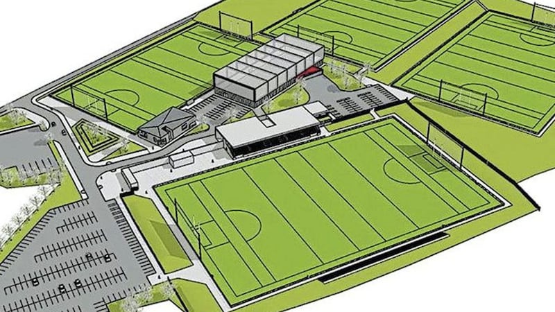 Down GAA&#39;s plans for a new celntre of excellence in Ballykinlar were unveiled at the end of last year 