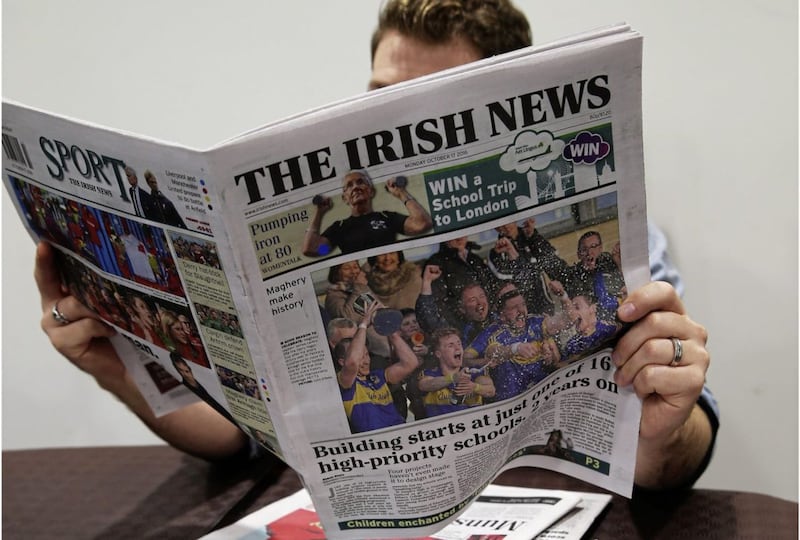 People are being asked to pick up free copies of The Irish News at their local Spar and deliver them to older friends or neighbours 
