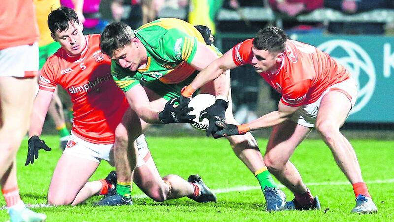 Hugh McFadden was a second-half sub for Donegal against Armagh