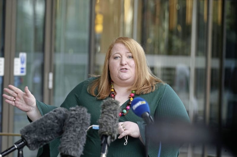 Alliance leader Naomi Long. Picture by Hugh Russell 