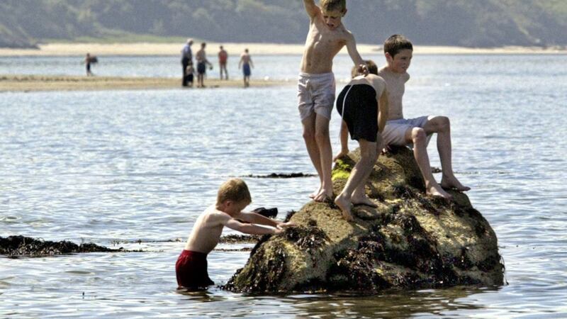 drop in standards: Lisfannon beach in Co Donegal has lost its Blue Flag status 