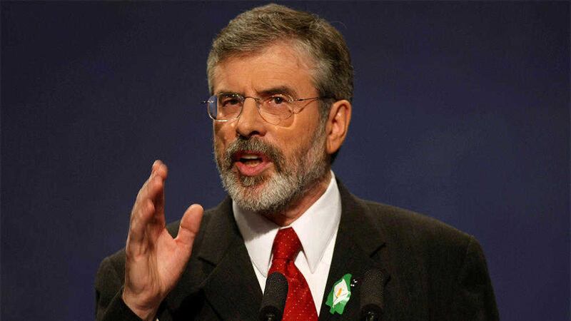 RT&Eacute; plans to broadcast this weekend's Sinn F&eacute;in Ard Fheis including Gerry Adams's speech. Picture by Julien Behal, Press Association