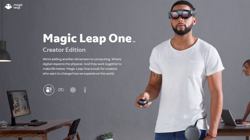 Magic Leap One will launch in 2018.