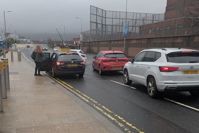 Calls for action over ‘traffic chaos’ as drivers and taxis block road outside Grand Central Station for drop offs