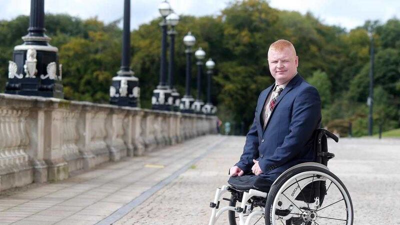 Former Royal Irish Regiment soldier Andy Allen, who was seriously injured in Afghanistan, has been appointed as the Ulster Unionist Party&#39;s east Belfast MLA replacement for Michael Copeland. Picture: Jonathan Porter/PressEye/PA Wire 