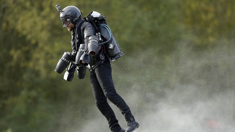 A limited number of the flying jet suits have gone on sale in Selfridges.
