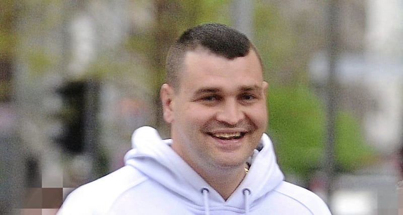 Shankill loyalist David 'Dee' Coleman pleaded guilty to membership of the UDA. Picture by Alan Lewis, PhotopressBelfast