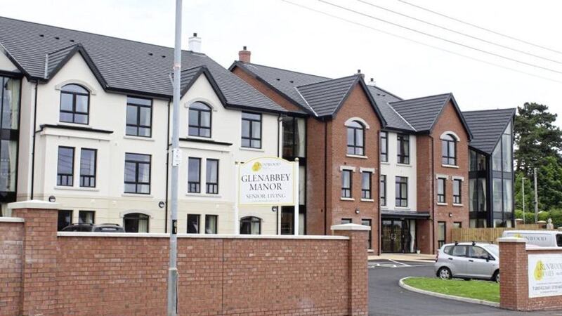 Glenabbey Manor care home in Glengormley has been criticised by the regulator 