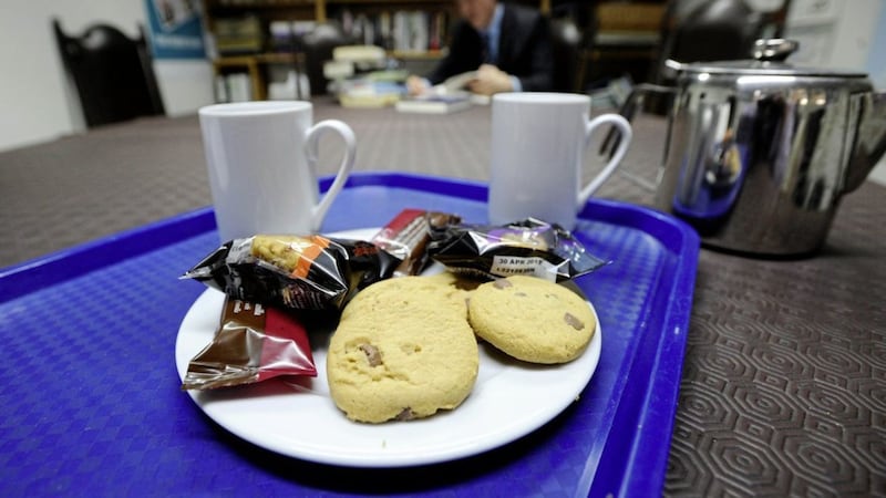 The &#39;tea and biscuits&#39; bill for the Belfast Health Trust has almost doubled in the space of a year 