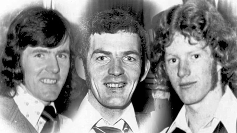 Brothers John Martin Reavey, 24, Brian Reavey, 22, and17year-old Anthony Reavey were died after being shot in January 1976 