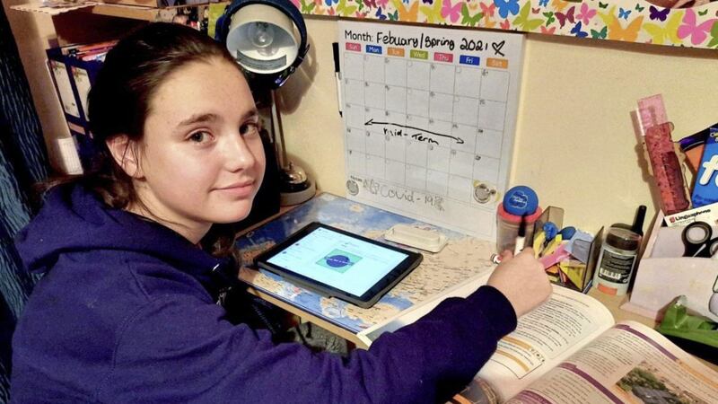 Shannon Boylan applied for the Choice Apple iPad loaning innovative, aimed at supporting her during home schooling 