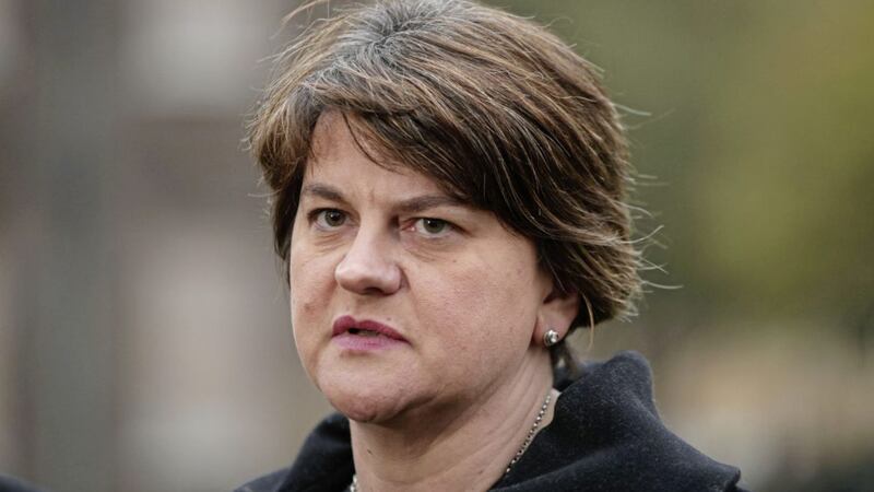 DUP leader Arlene Foster said the leaked draft agreement was &#39;only one of a number of documents&#39; circulated. Picture by Yui Mok/PA Wire 