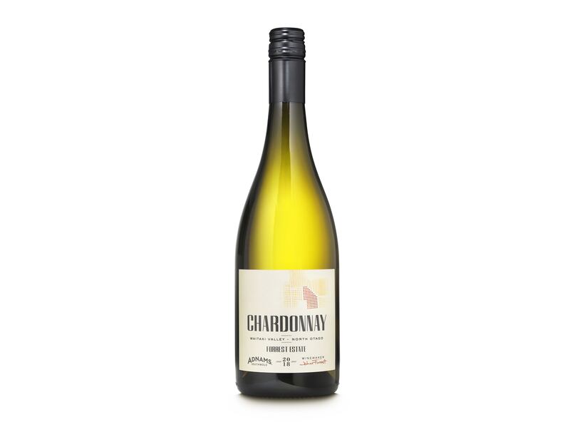 Adnams Chardonnay 2018, Waitaki Valley, North Otago, New Zealand, Adnams
