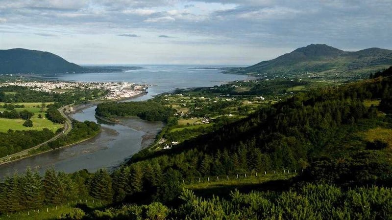 The mouth of Carlingford Lough 