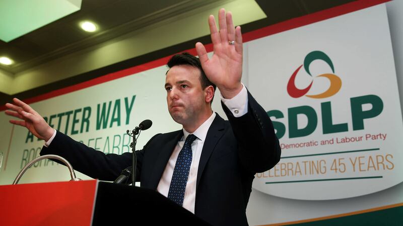 Colum Eastwood after he was elected as the new leader of the SDLP at the start of November. Picture by Brian Lawless, PA Wire&nbsp;