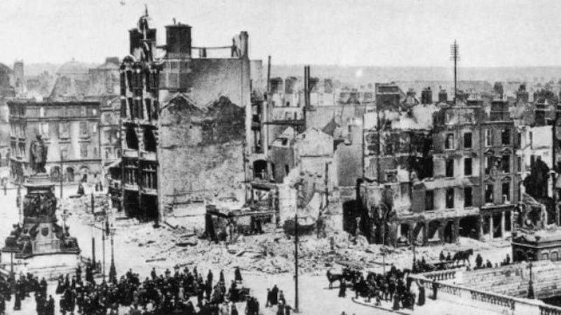 Dublin in the aftermath of the 1916 Easter Rising