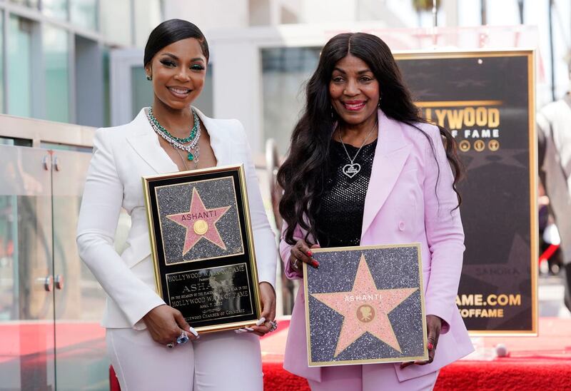 Ashanti Receives a Star on the Hollywood Walk of Fame