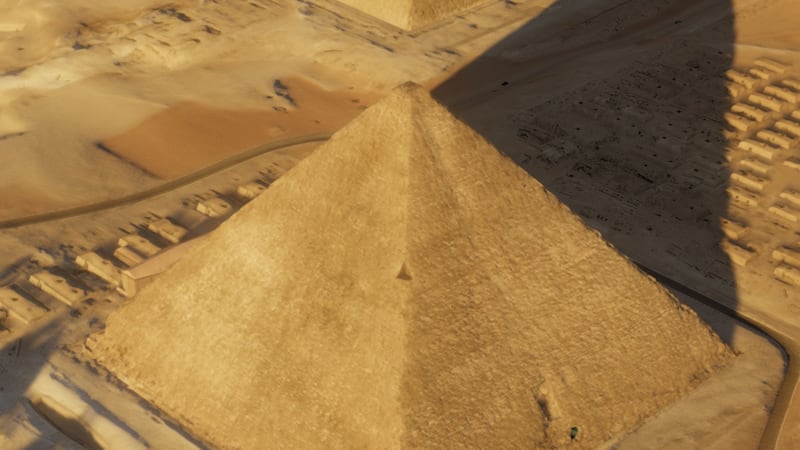 It was hailed by the team of academics as the biggest discovery inside the Giza landmark since the 19th century.