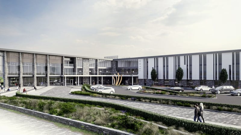 An artist&#39;s impression of the proposed hotel complex 