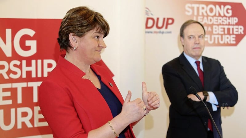 Arlene Foster pictured during the DUP's election campaign launch at Brownlow House in Lurgan. Picture by Mal McCann