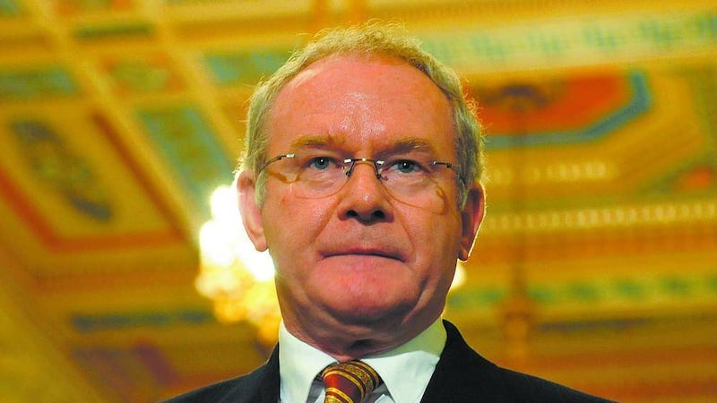  Deputy First Minister Martin McGuinness 