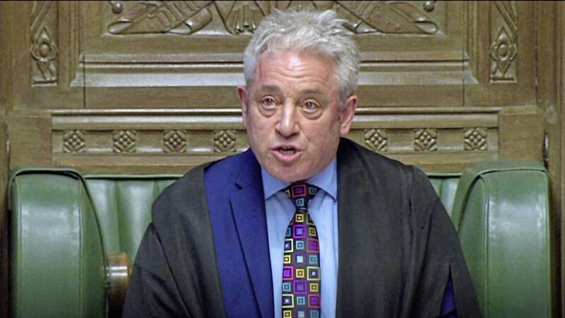 Speaker John Bercow addressing MPs in the House of Commons, London where he has ruled out another vote on Theresa May&#39;s Brexit withdrawal agreement if the motion is substantially the same as last time. Picture by PA 