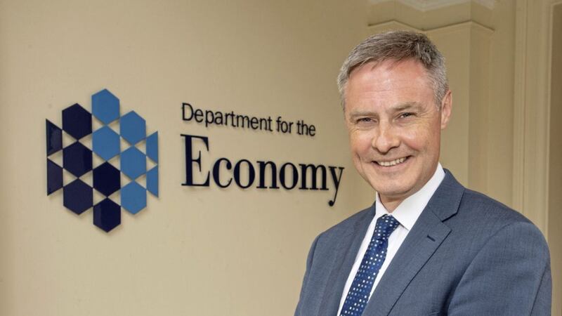 New economy minister Paul Frew. 