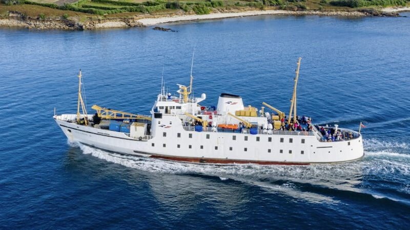The current passenger vessel in operation between Penzance to Scilly, the Scillonian III, has served the route for many years. It was built in H&amp;W&#39;s Appledore shipyard 