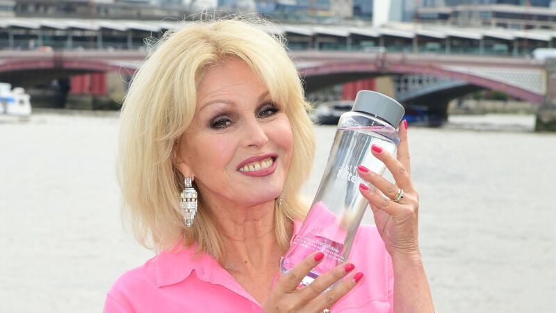 Lumley is backing a campaign to reduce the consumption of bottled water.