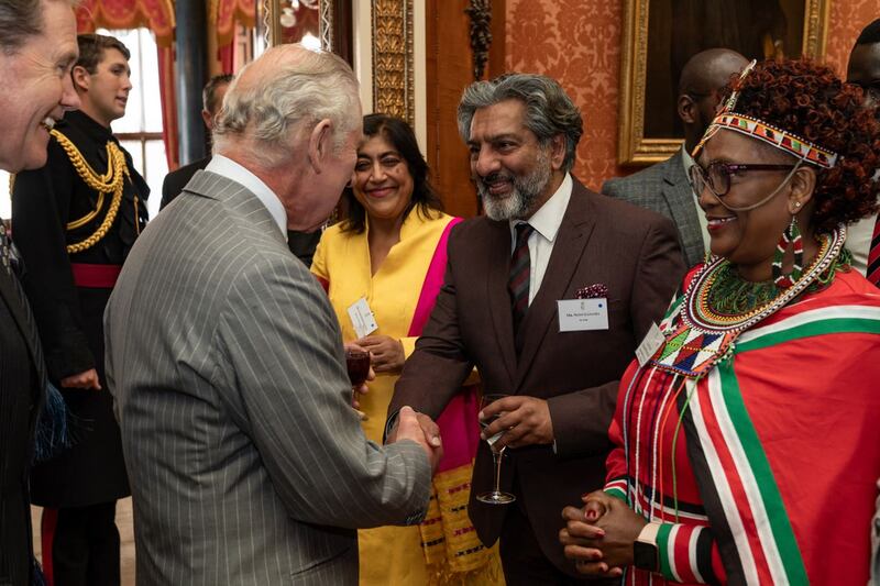 Kenyan royal reception