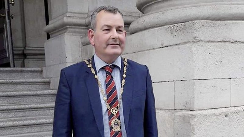 Tom Brabazon, pictured last year, is the new lord mayor of Dublin. Picture from Tom Brabazon/Facebook 