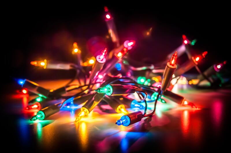The Government estimates that 500 tonnes of lights are thrown away after each Christmas