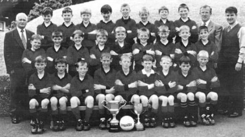 REMARKABLE YEAR...St Mary&rsquo;s Boys&rsquo; School Rostrevor who went through 1996 undefeated and picked up three major honours&nbsp;