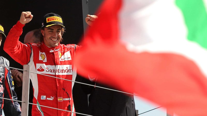 &nbsp;Fernando Alonso, turns 35 today. (Photograph: David Davies)
