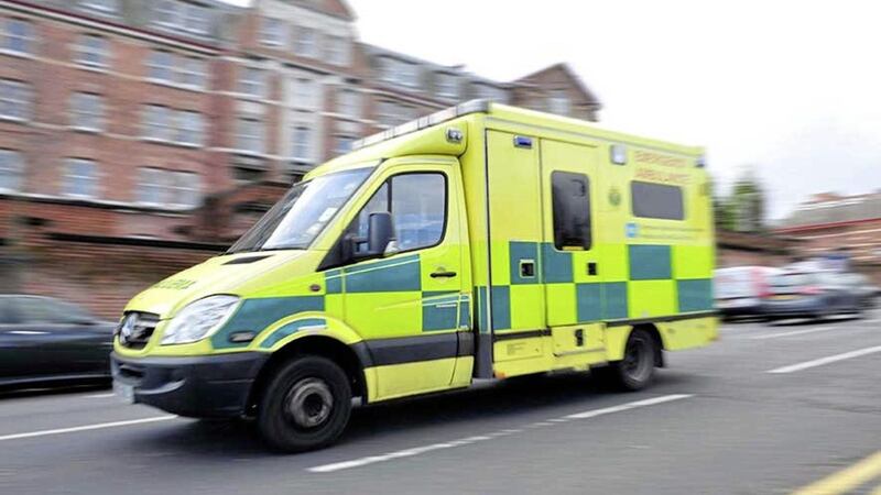 Seven ambulance crews were called to the scene of a crash at Randalstown. 