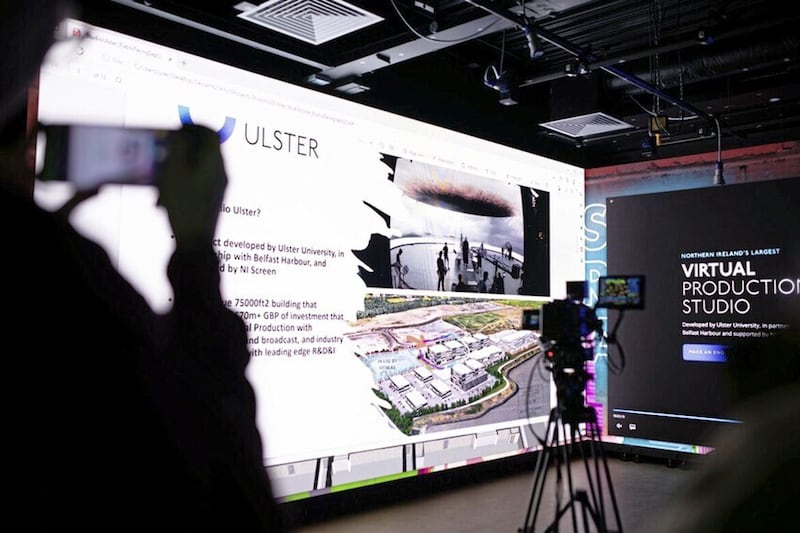 Ulster University say Studio Ulster will become a global hub for the creative industries. 